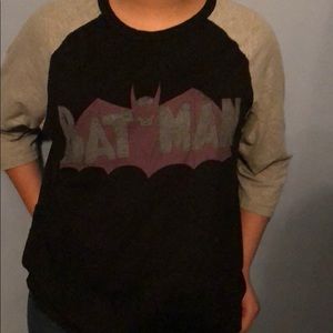 Batman baseball shirt